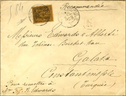 Càd PARIS / N° 99 Sur Lettre Recommandée Pour Constantinople. 1892. - TB. - 1876-1878 Sage (Type I)