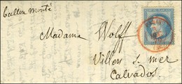 Càd Rouge PARIS (SC) 3 DEC. 70 / N° 29 Sur Lettre Pour Villers Sur Mer, Au Verso Càd D'arrivée 8 DEC. 70. LE FRANKLIN. - - Krieg 1870