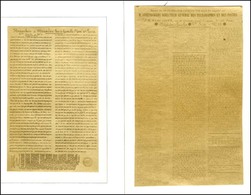 Lot De 2 Pigeongrammes : Dépêche Du 2 Novembre 1870 2e Série N° 1 M. Steenackers à M. Mercadier Et Dépêche Officielle 3e - War 1870