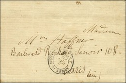 Càd ARMEE DU RHIN / Bau M 4 AOUT 70 Sur Lettre Avec Texte Daté Du Camp De Ham Sous Wassberg, Adressée En Franchise à Par - Guerra Del 1870