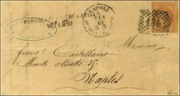 GC Italien 184 / N° 31 Càd NAPOLI Sur Lettre De Marseille Pour Naples. 1867. - TB. - R. - Maritime Post