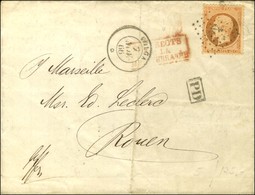 Ancre / N° 24 Càd VOLGA / *. 1866. - TB. - Schiffspost