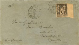 Càd TAMATAVE / MADAGASCAR / N° 97 Bdf Sur Lettre Pour L'Angleterre. 1895. - TB / SUP. - Schiffspost