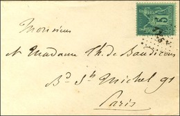 PC 1715 / N° 75 Sur Enveloppe Carte De Visite Pour Paris. - TB / SUP. - R. - 1877-1920: Période Semi Moderne