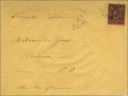 Càd PARIS / BT VOLTAIRE / N° 91 Sur Lettre Pour Nouméa. 1879. - TB / SUP. - 1877-1920: Semi Modern Period