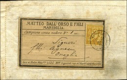 Càd MARSEILLE / N° 92 Pochette En Tissu Pour L'Italie. 1881. - TB. - 1877-1920: Periodo Semi Moderno