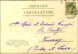 Càd PARIS / R. DE GRENELLE / N° 102 Sur Carte étoile Illustrée. 1900. - TB. - 1877-1920: Période Semi Moderne