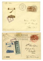 Lot De 2 Lettres Par Avion Affranchies Avec N° 230. - TB. - 1921-1960: Modern Period