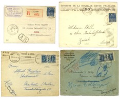 Lot De 14 Lettres De La Série Expositions Coloniales (N° 270 à 274). - TB. - 1921-1960: Periodo Moderno