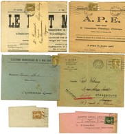 Lot De 13 Documents Avec Semeuse Camée (N° 277A à 279). - TB. - 1921-1960: Periodo Moderno