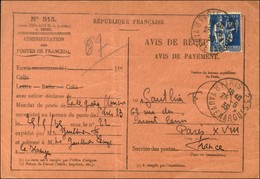 Càd / N° 288 Sur Avis De Réception. 1935. - TB. - 1921-1960: Période Moderne