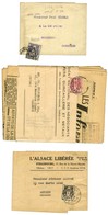 Lot De 3 Lettres Série Type Blasons (N° 670 à 673). - TB. - 1921-1960: Modern Period