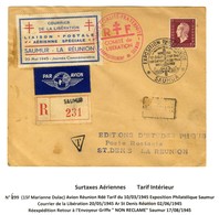 Càd / N° 699 Sur Lettre Recommandée Pour La Réunion. 1945. - TB. - 1921-1960: Période Moderne