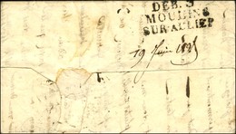 DEB. 3 / MOULINS / SUR ALLIER 1825. - TB / SUP. - Autres & Non Classés