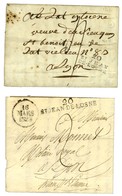 Lot De 2 Lettres De ST JEAN DE LOSNE : 1 PD An 11 Et Idem 1828. - SUP. - Other & Unclassified