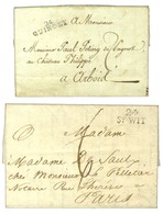 Lot De 2 Lettres : 24 / QUINGEY 1812 Et 24 / ST WIT 1813. - SUP. - Altri & Non Classificati