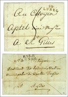 Lot De 2 Lettres De Lunel : 1 PD 1793 Et 1 PP 797. - TB / SUP. - Other & Unclassified