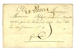 37 / LE TOUVET. 1827. - SUP. - Other & Unclassified