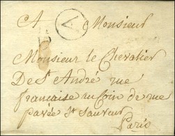 ' A ' + 11 / 19 Sur Lettre Avec Texte Daté 1782 En Port Payé Remise à Un Bureau (L N° 16). - TB. - R. - Altri & Non Classificati