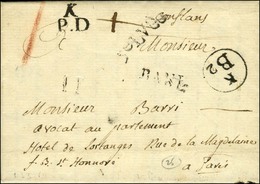 K / P.D + ' K / B2 ' + BANL + 5e Lvée Sur Lettre Avec Texte Daté De '' Conflans ''. 1782. - TB / SUP. - R. - Altri & Non Classificati