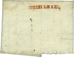 NOISI LE SEC (R) Sur Lettre Avec Texte Daté De Noisy Le Sec. 1794. - SUP. - R. - Other & Unclassified