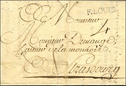 F.LOUIS (L N° 2) Sur Lettre Avec Texte Daté 1766. - TB / SUP. - R. - Altri & Non Classificati