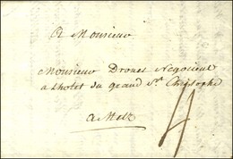 MOYENVIC (L N° 2A à Sec) Sur Lettre Avec Texte Daté Du 7 Juillet 1790 Pour Metz. - TB. - Sonstige & Ohne Zuordnung