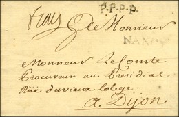 NANCY (L N° 20) + '' Franc '' (L N° 34A) Sur Lettre Avec Texte Daté Du 10 Septembre 1770 Pour Dijon. Au Passage à Paris  - Autres & Non Classés