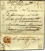 P. 52. P. / VIC + Mention Manuscrite '' Chargé '' Sur Lettre Avec Texte Daté De Vic Le 16 Frimaire An 3 Pour Sarreguemin - Other & Unclassified