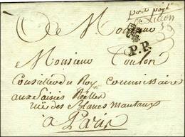 '' A Lucon '' (L N° 4) + '' Port Payé (L N° 5) Sur Lettre Avec Texte Daté à La Bretonnière Près Luçon Le 12 Octobre 1787 - Sonstige & Ohne Zuordnung