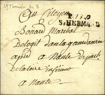 P.79.P / S.HERMAND Sur Lettre Avec Texte Daté à Hermine Le 24 Thermidor An 8. - TB / SUP. - Altri & Non Classificati