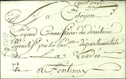 P.79.P. / ST HERMAND Sur Lettre Avec Texte Daté à La Chaize Le 29 Nivose An 6. - TB / SUP. - Andere & Zonder Classificatie