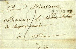85 / LE PUGET Sur Lettre Avec Texte Daté Le 22 Mai 1814 (4 Jours Avant La Fin Du Département Des Alpes Maritimes) Pour N - Other & Unclassified