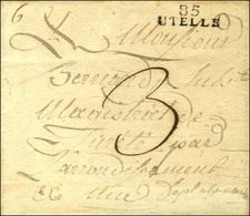 85 / UTELLE Sur Lettre Sans Texte Daté De Rocquebillière Le 21 Mai 1805. - SUP. - Altri & Non Classificati