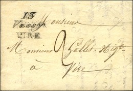 Cursive 13 / Vassy / VIRE Sur Lettre Pour Vire. 1825. - SUP. - R. - 1801-1848: Voorlopers XIX