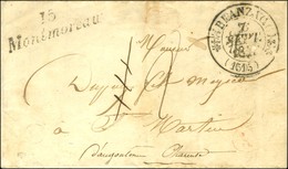 Cursive 15 / Montmoreau. 1841. - TB. - 1801-1848: Precursori XIX