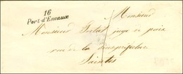 Cursive 16 / Port-d'Envaux. 1853. - SUP. - 1801-1848: Precursors XIX