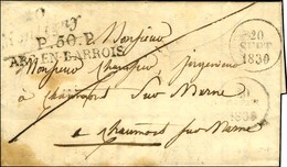 20 / Montigny + P. 50. P. / ARC -EN-BARROIS Dateur A. 1830. - TB. - R. - 1801-1848: Precursors XIX