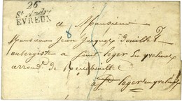 Cursive 26 / St André / EVREUX. 1826. - TB / SUP. - 1801-1848: Precursori XIX