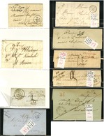 Lot De 9 Cursives De L'Eure. - B / TB. - 1801-1848: Précurseurs XIX