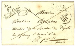 Cursive 38 / Arinthod / ORGELET + P. 38. P. / ORGELET, Dateur A. 1828. - TB / SUP. - R. - 1801-1848: Precursors XIX