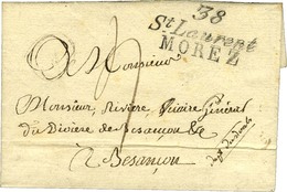 Cursive 38 / St Laurent / MOREZ Sur Lettre Pour Besançon. - TB / SUP. - 1801-1848: Precursori XIX