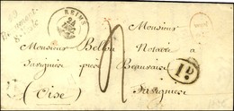 Cursive 49 / Beaumont / S-Vesle + B. Rur. L (Verzy) Sur Lettre Pour Savignies. 1846. - TB. - R. - 1801-1848: Vorläufer XIX