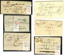 Lot De 6 Cursives De Haute Marne . - B / TB. - 1801-1848: Vorläufer XIX