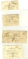 Lot De 4 Cursives De Mayenne. - B / TB. - 1801-1848: Precursors XIX