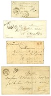 Lot De 4 Cursives De La Meuse (cote 510). - B / TB. - 1801-1848: Precursors XIX