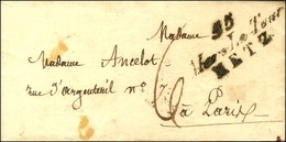 Cursive 55 / Mars-La-Tour / METZ Sur Lettre Pour Paris. 1826. - TB. - R. - 1801-1848: Voorlopers XIX