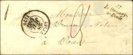 Cursive 57 / Le Quesnoy / S-Deule + Càd T 13 LILLE (57) Sur Lettre Pour Douai. 1847.- SUP. - R. - 1801-1848: Precursors XIX