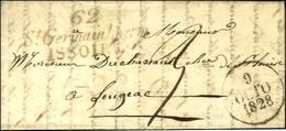 Cursive 62 / St Germain L'herm / ISSOIRE + Dateur A. 1828. - TB / SUP. - RR. - 1801-1848: Precursori XIX