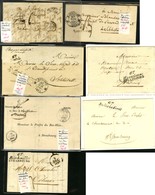 Lot De 7 Cursives Du Bas Rhin . - B / TB. - 1801-1848: Precursori XIX